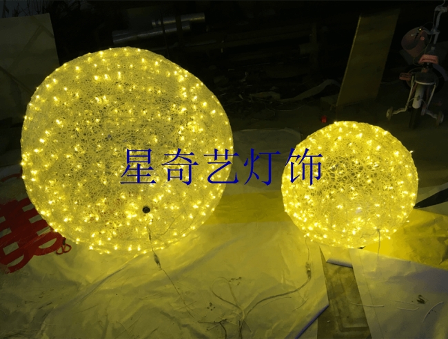 LED充气水晶球灯