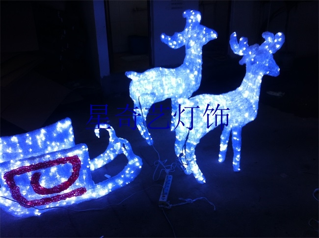 LED 圣诞麋鹿 3D造型款