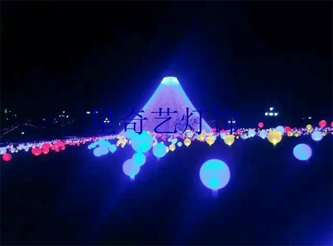 LED灯光节-富士山造型