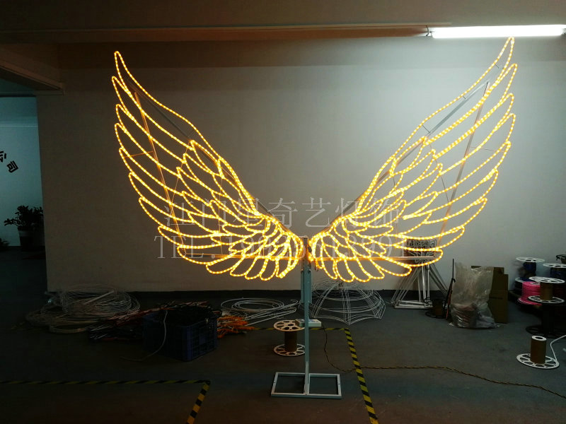 LED平面翅膀造型 