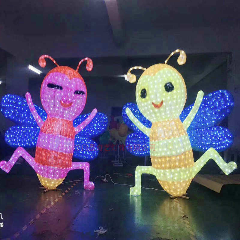 LED卡通滴胶动物蚂蚁造型灯